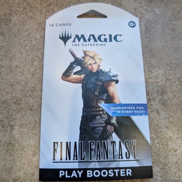 2 Magic The Gathering Final Fantasy Booster Play Booster Packs Trading Cards New - Picture 3 of 8